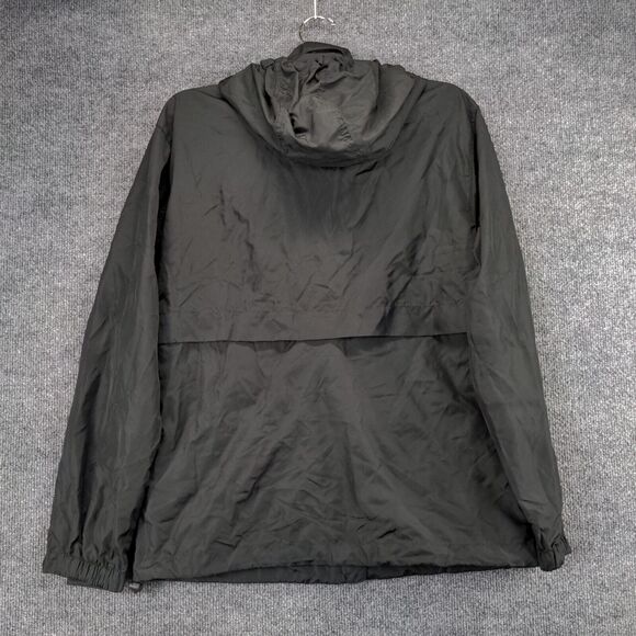 North End McAlister's Windbreaker Jacket Women's Small Long Sleeve Black Poly - Picture 5 of 13